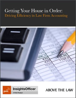 Driving Efficiency in Law Firm Accounting eBook cover new PwC logo 7.22.20-1